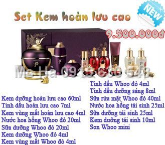 Mỹ phẩm Ohui, Whoo xách tay Hàn Quốc giá rẻ uy tín trên 6 năm