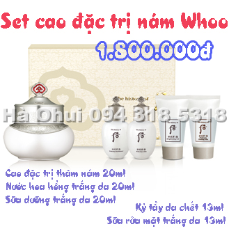 Mỹ phẩm Ohui, Whoo xách tay Hàn Quốc giá rẻ uy tín trên 6 năm