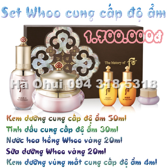 Mỹ phẩm Ohui, Whoo xách tay Hàn Quốc giá rẻ uy tín trên 6 năm