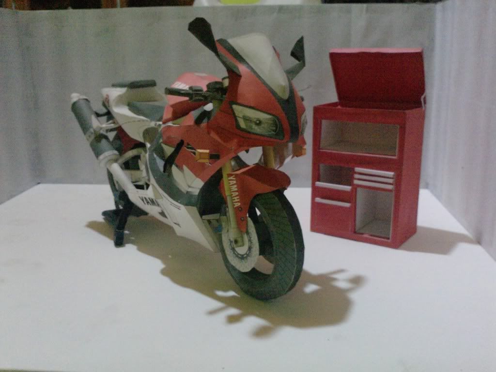 (espero combinar el papercraft papercraft poco es  yzf con un el que La  idea  modelado r1