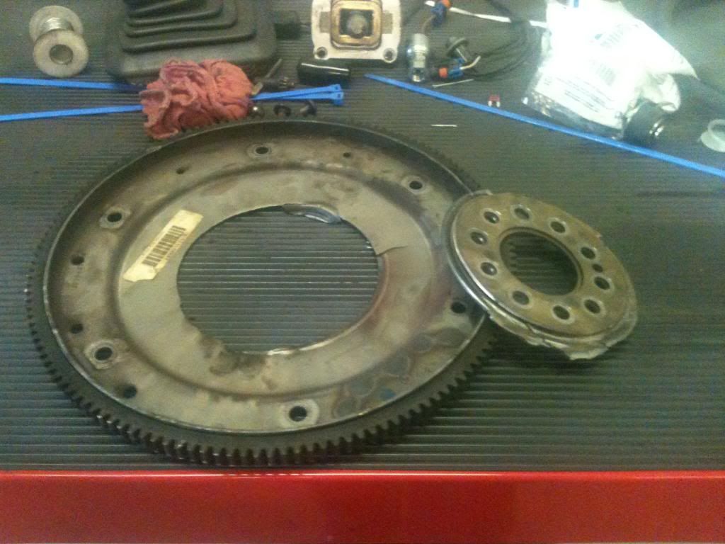 broken flywheel. Ford Truck Enthusiasts Forums