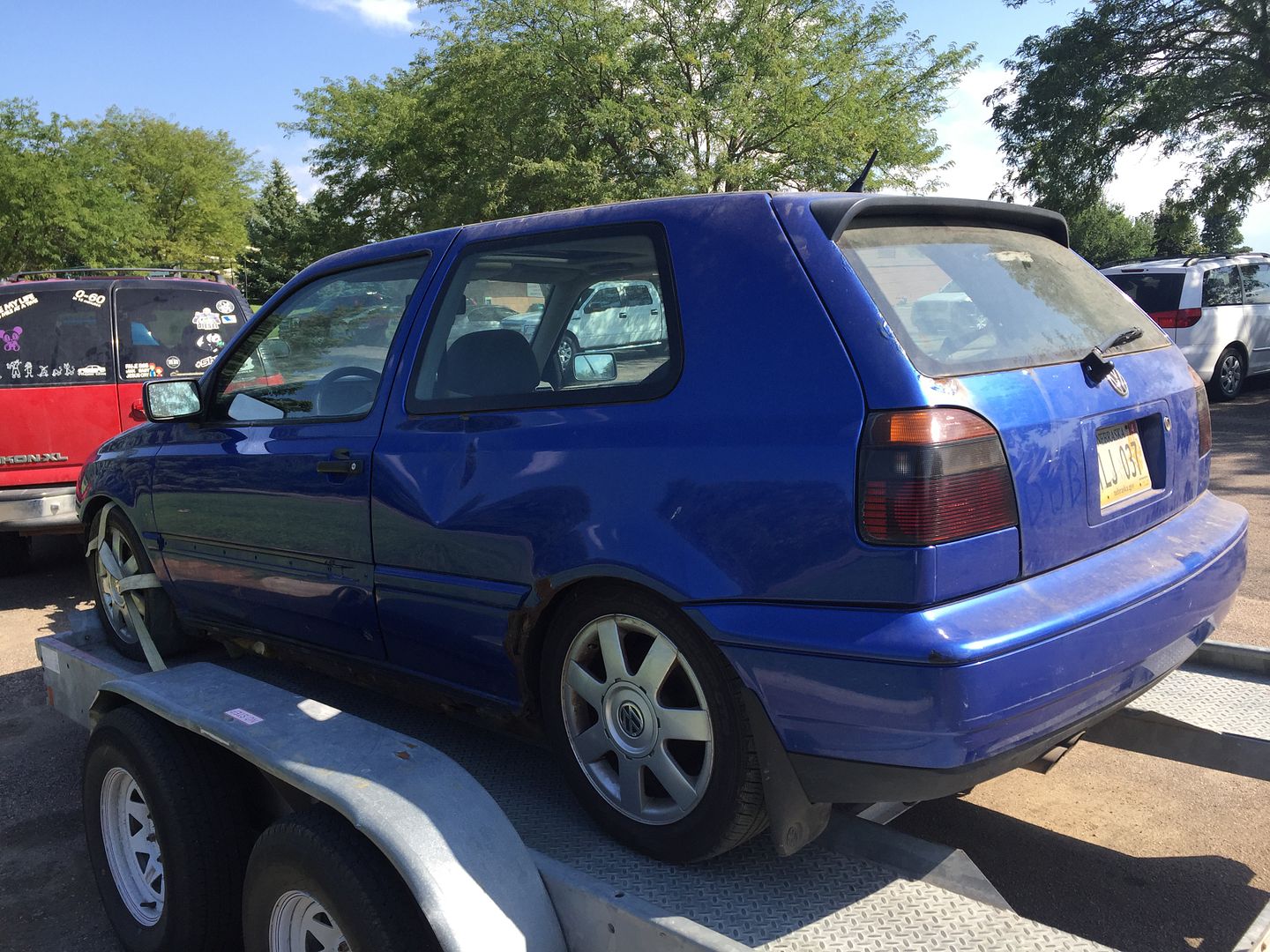 Parting Rusty 1998 Golf GTI Vr6 Porcelain Blue Nebraska