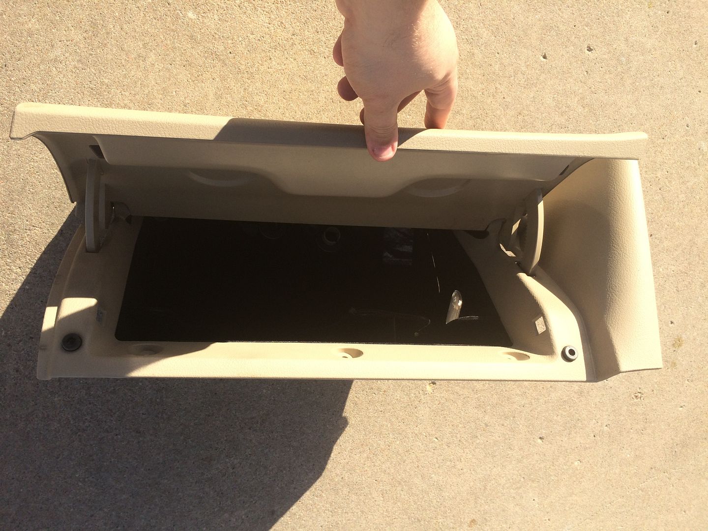 Tan Mk4 Glove box assembly VW Vortex Volkswagen Forum