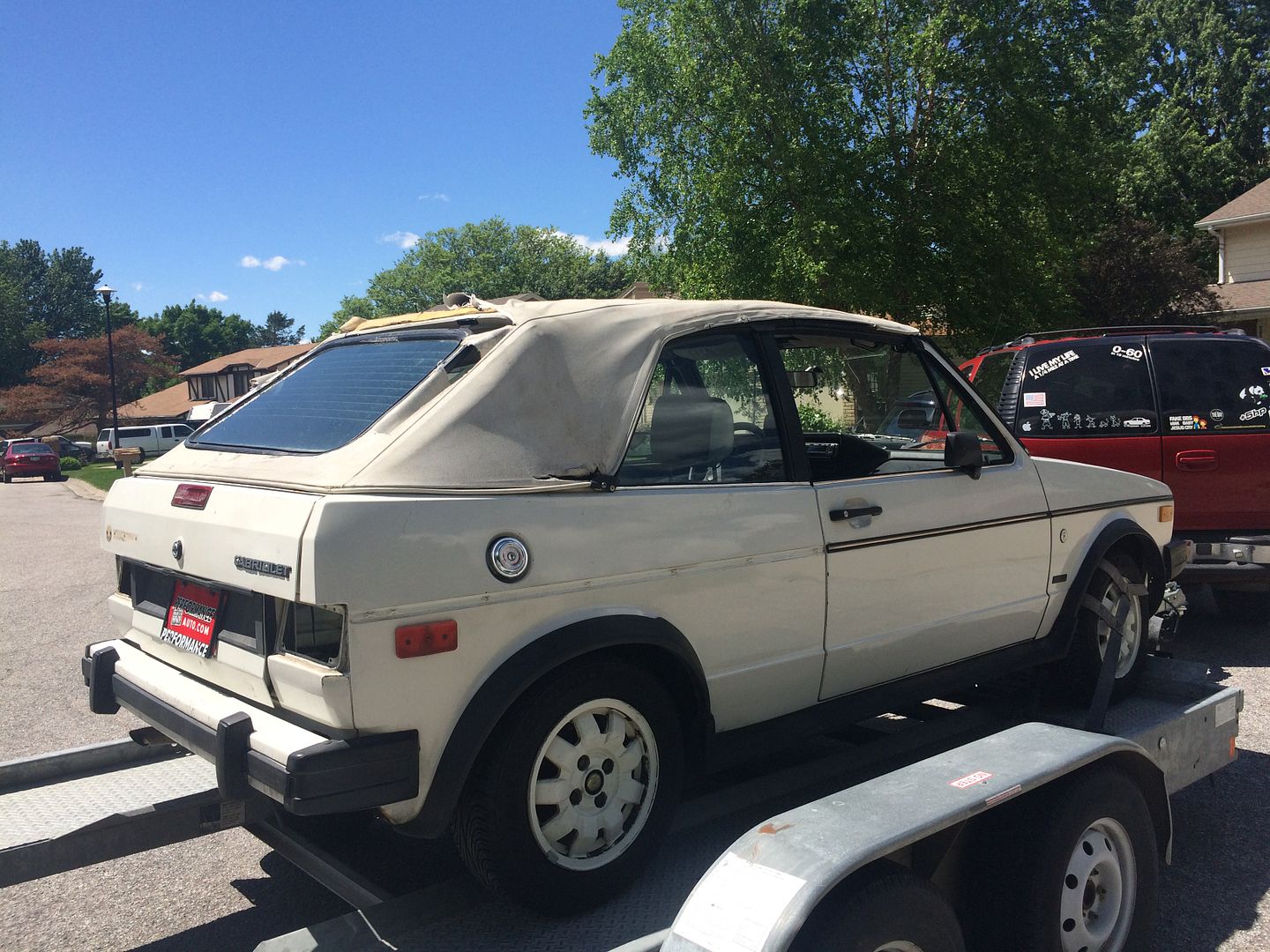 parting 1982 Vw Rabbit Convertible VW Vortex Volkswagen Forum