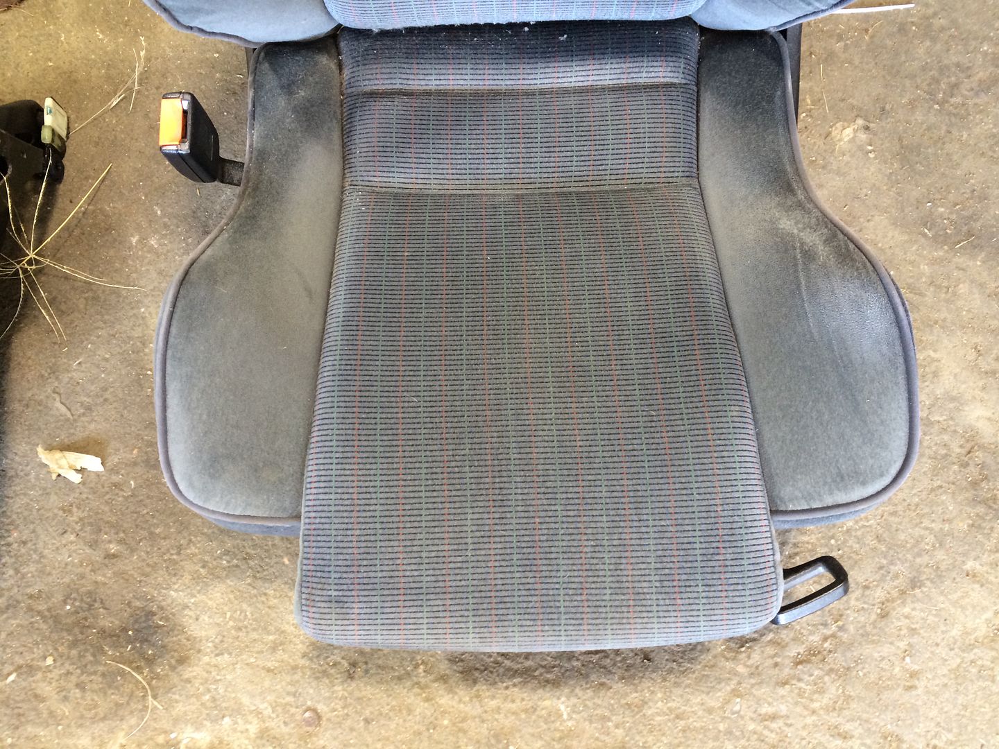 Grey Recaro seats from 92 GTI 16v complete set VW Vortex