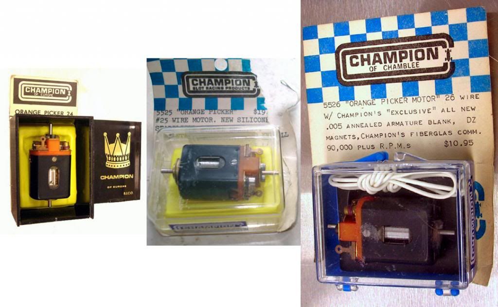 champion slot car products