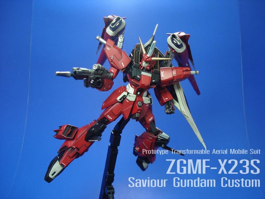 ZGMF-X23S Saviour Gundam GHD HG1/100  โดย AlterNaTive