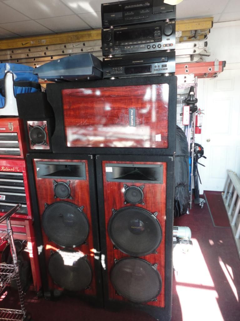 TechwoodHomeStereoSystemProStudioLocalPickupOnly TechwoodHomeStereoSystemProStudioLocalPickupOnly
