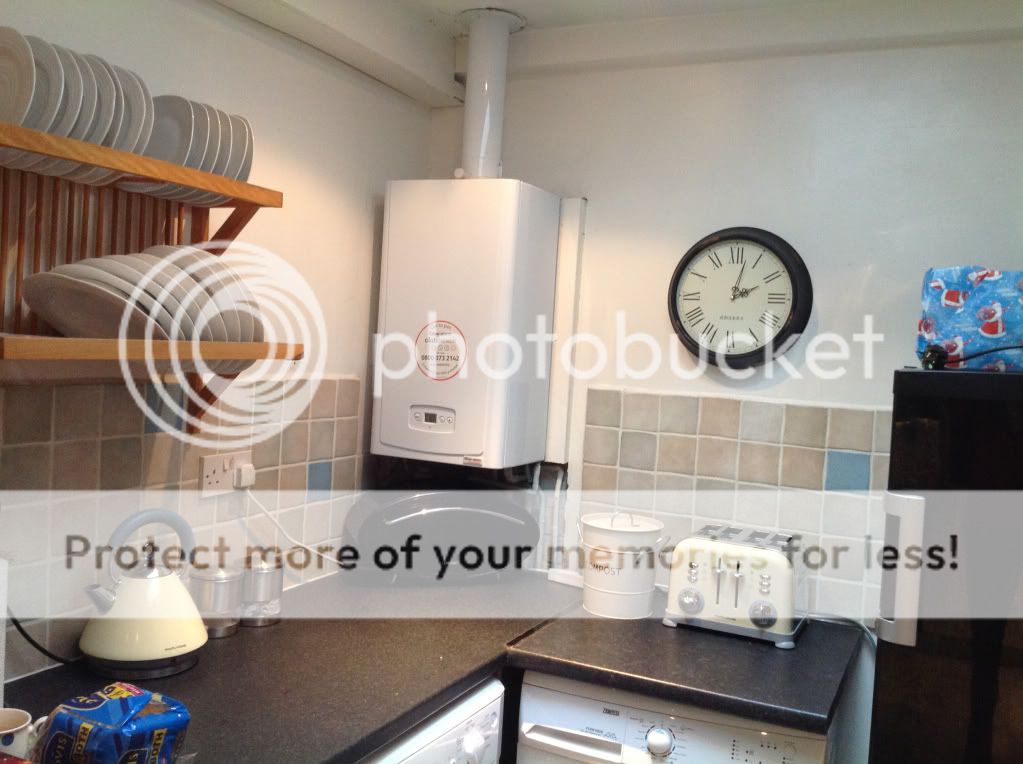 Kitchen and ugly boiler BabyCentre