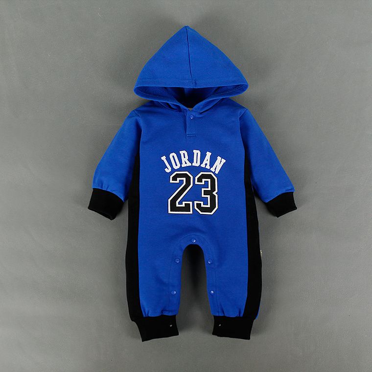 Hot Baby Jordan 23 Romper Hat Newborn Boy Girl Bodysuits