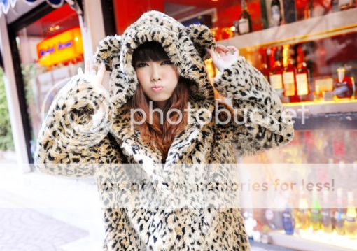 Long Hooded Womens Fur Coats
